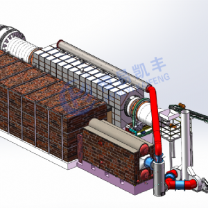 連續(xù)式炭化爐,鈉電負極材料炭化回轉(zhuǎn)窯,炭化爐設備